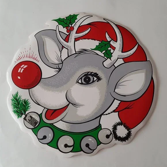 Vintage Christmas Rudolph The Red Nosed Reindeer Placemats (Set of 2) …